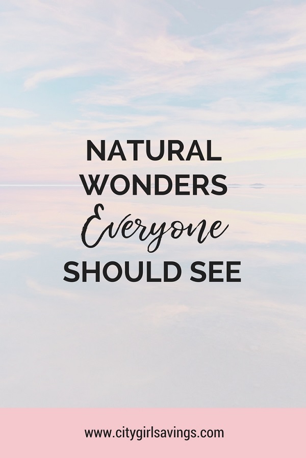 Natural Wonders natural wonders