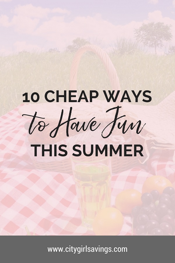 Summer Fun (1) cheap ways to have fun