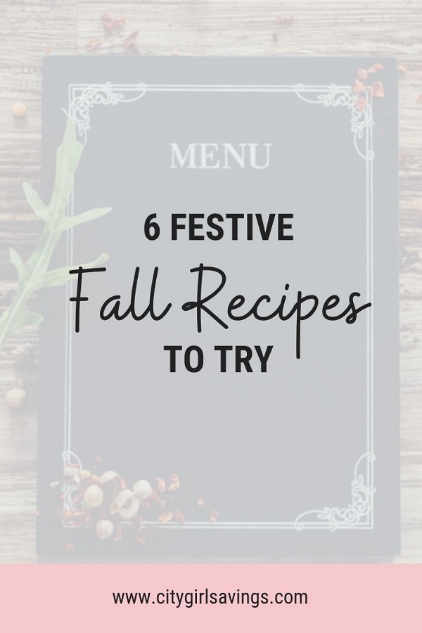 Fall Festive Recipes festive fall recipes
