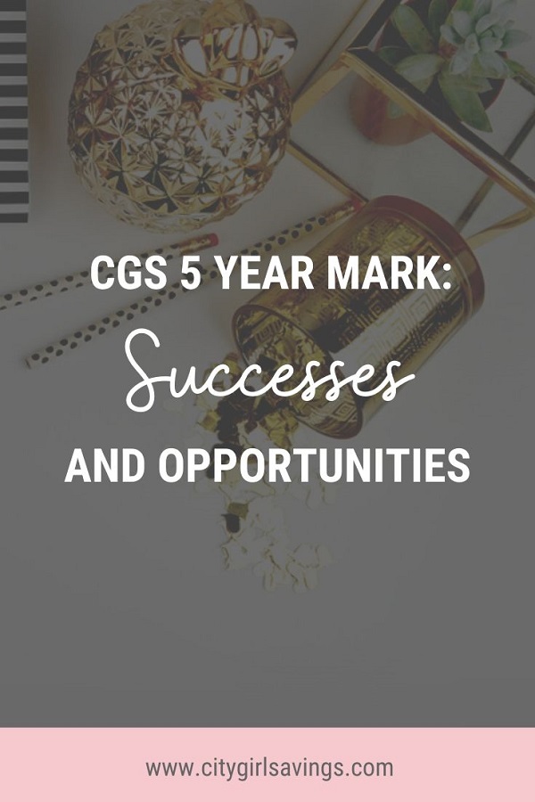 CGS 5 Year Mark CGS 5 Year Mark