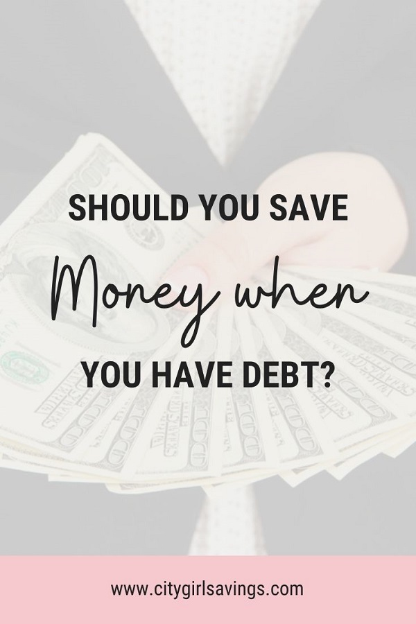 Save Money Debt budget categories