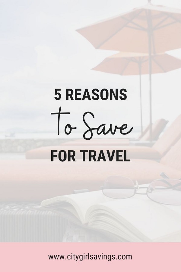 Save for Travel budget categories